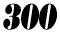 300