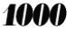 1000 